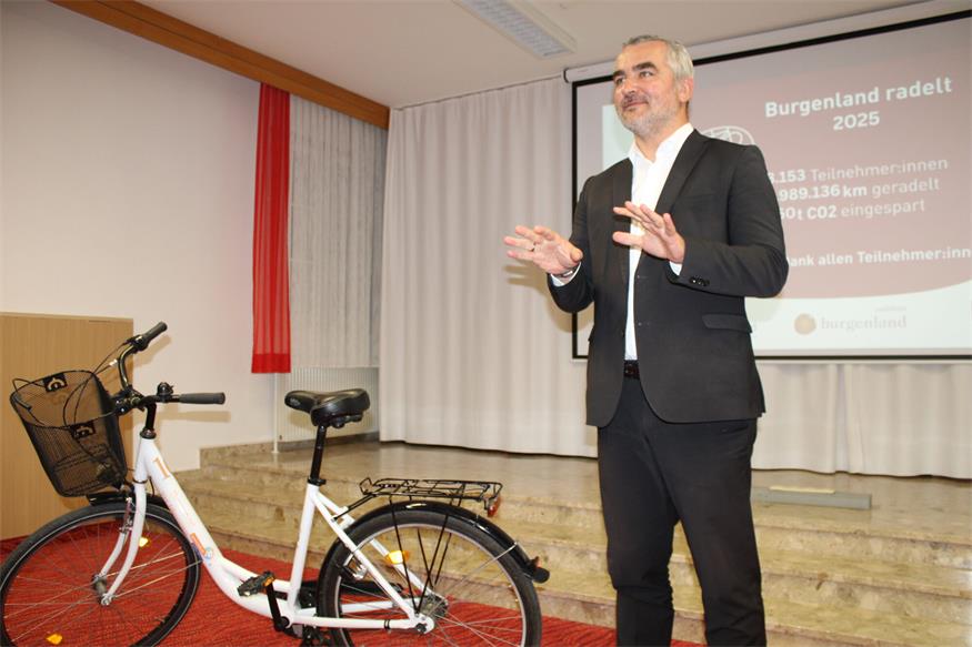 1.989.136 Kilometer per Rad: Gewinner von „Burgenland radelt“ geehrt