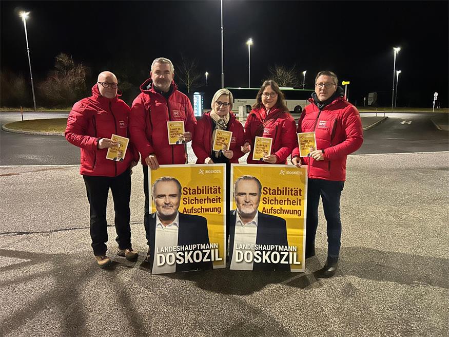SPÖ war „auf den letzten Metern zur Wahl“ landesweit unterwegs