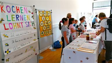 450 Schülerinnen und Schüler des Gymnasiums Kurzwiese machten beim Aktionstag Schöpfung mit.
