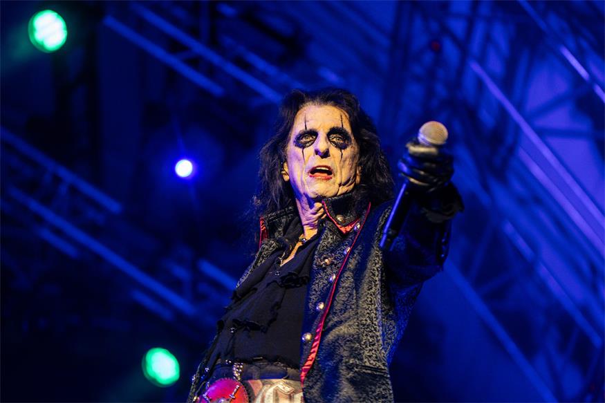 78 und kein bisschen müde: Alice Cooper im Eisenstädter Schlosspark.