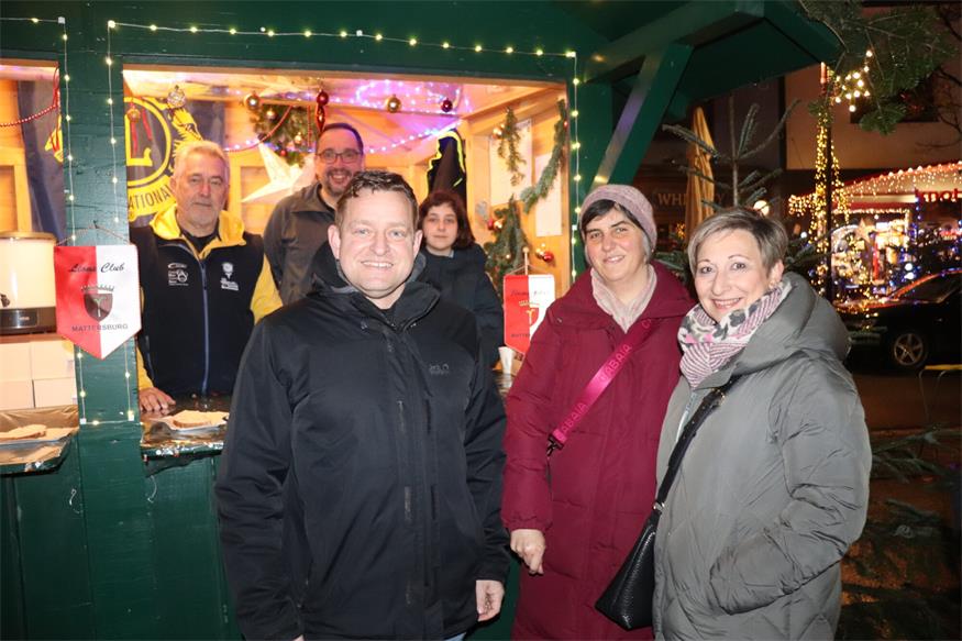 Mattersburger Weihnachtsmarkt wurde am Freitag eröffnet