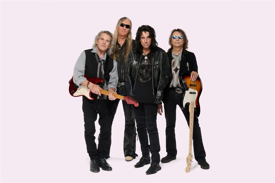 Alice Cooper und seine Originalband. Zum Sommer-Start 2026 zu Besuch im Eisenstädter Schlosspark.