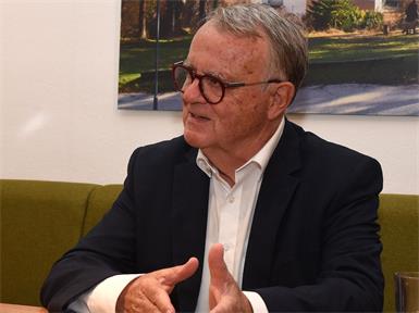 Alt-Landeshauptmann Hans Niessl. Auch schon im BVZ-Interview im Juni sprach er von seinen Plänen für die Präsidentschaftswahl.