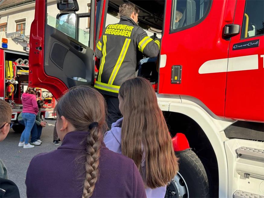 FF Sieggraben lud Jugend zu Infotag ein