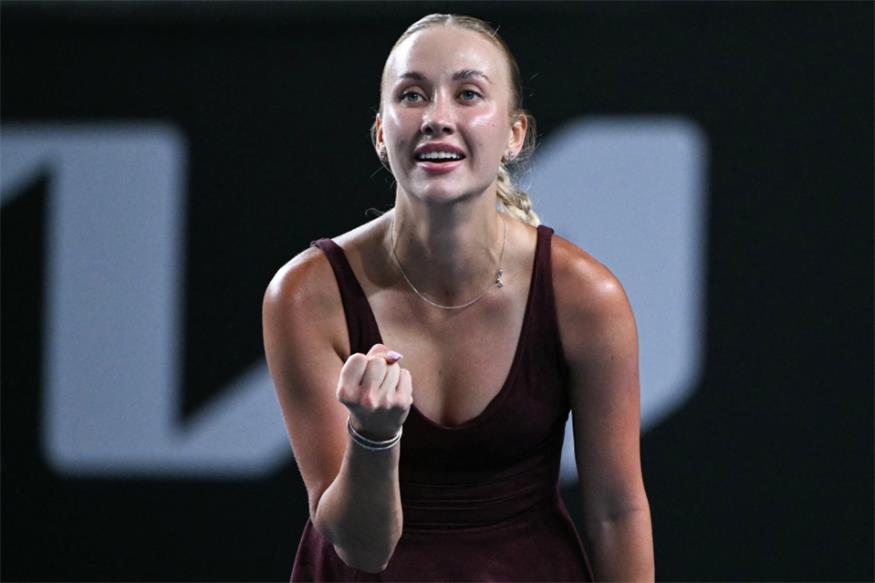 Anastasia Potapova steht in Melbourne in Runde zwei