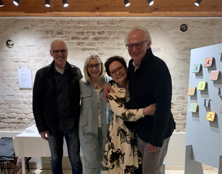 András Bodi, Silvia Bodi, Silvia Artner und Ernst Richter leben ihr Hobby und lieben trotzdem ihre jeweiligen Berufe.