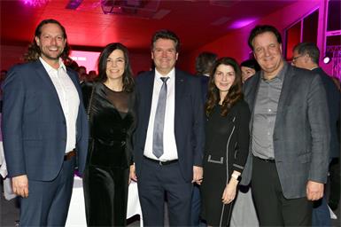 Andras Knor, Sonja Jandrisic, Karl Kornhofer, Marina Klug und Thomas Klug. 
