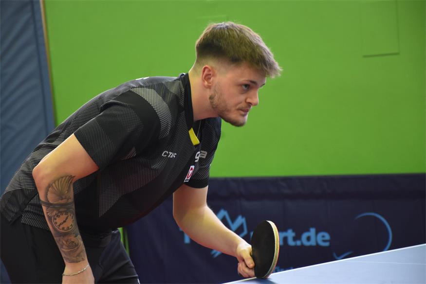 André Pierre Kases überraschte im Duell mit Kapfenberg in seinem Einzel gegen Martin Storf positiv.