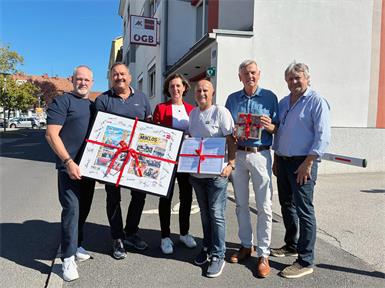 Andreas Horvath, Edmund „Jimmy“ Artner, Bianca Graf, Miklos Wertenbach, Ewald Gossy, Dietmar Misik. 