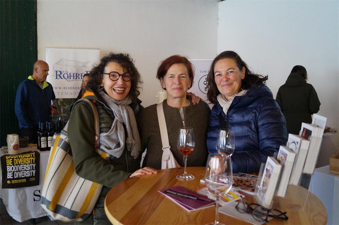 Angelika Paul, Claudia Karner und Elke Laimer. 