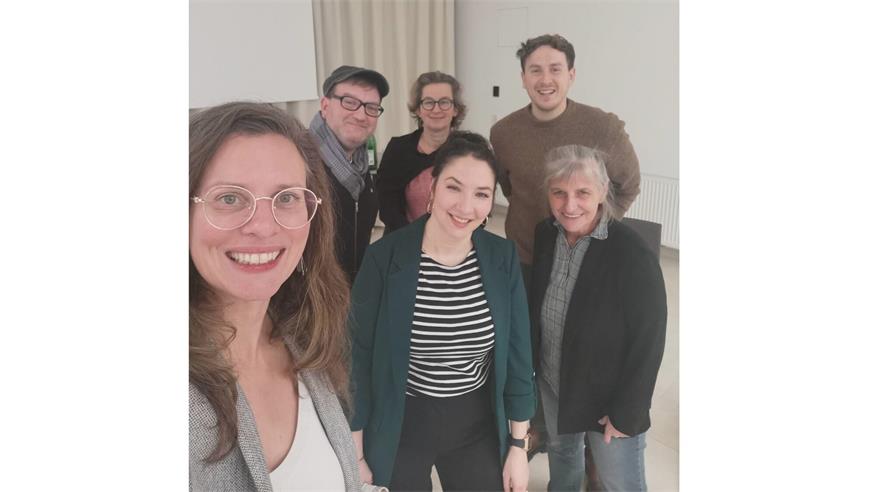 Anja Haider-Wallner, Markus Koza, Petra Lunzer, Karin Stanger, Philip Juranich, Maria Mauk waren beim Netzwerktreffen dabei.