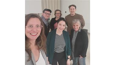 Anja Haider-Wallner, Markus Koza, Petra Lunzer, Karin Stanger, Philip Juranich, Maria Mauk waren beim Netzwerktreffen dabei.