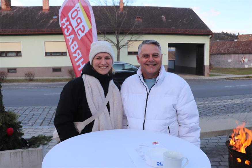 Charity-Punschstand der SPÖ Rohrbach für das „Kinderhospiz Netz“