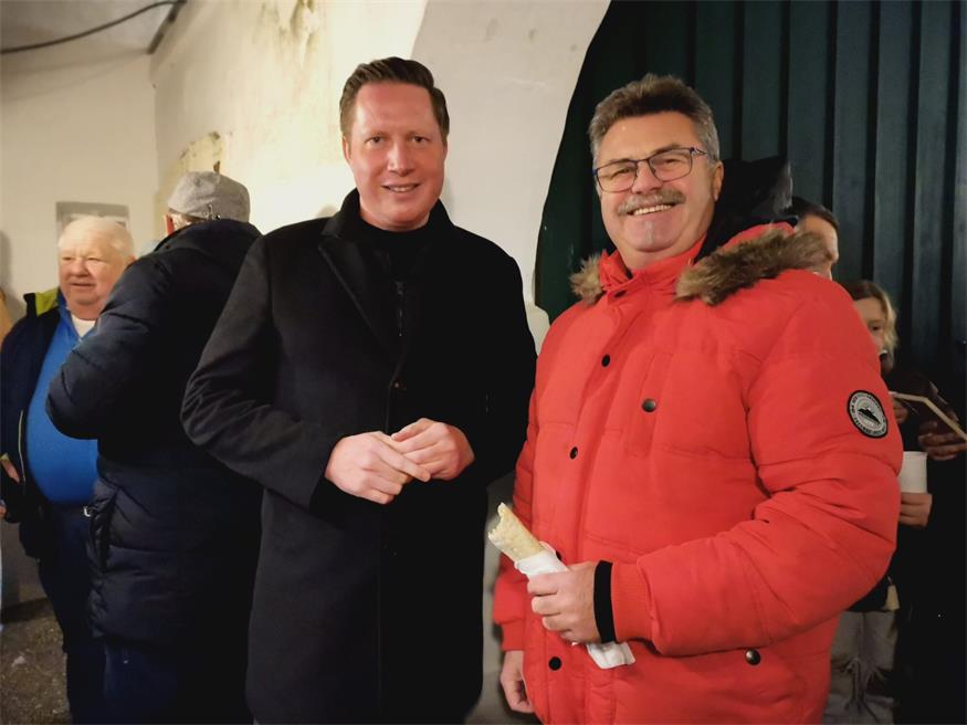 Im ältesten Haus von Baumgarten wurde der Jahresausklang gefeiert