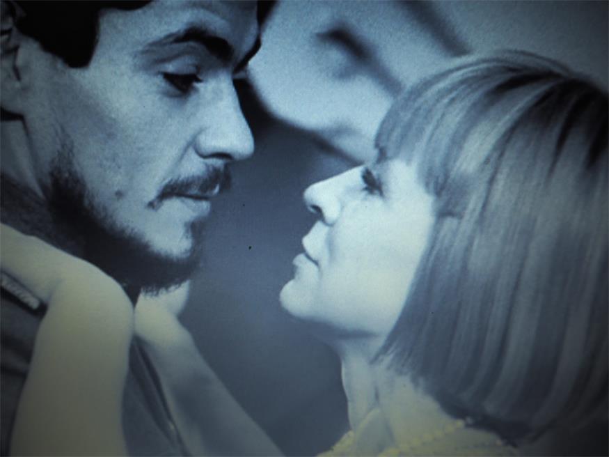 Auch der Film „Der Fangschuss“, der im Jahr 1975 im Mittelburgenland gedreht wurde und bei dem drei Statisten aus Oberpullendorf mitspielten - im Bild Hans Peter Treiber mit Hauptdarstellerin Margarethe von Trotta - wird gezeigt.
