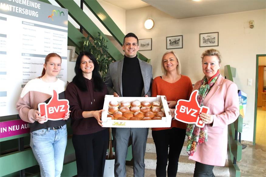 Kein Fasching ohne BVZ-Krapfenaktion