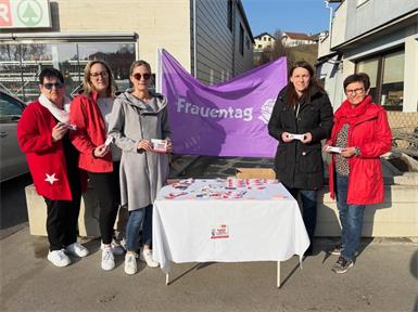 Auch in Sieggraben fand eine Veranstaltung zum Internationalen Frauentag statt.