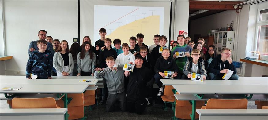 Auch in der Mittelschule Rust machte die Aktion Station.