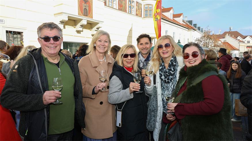 Feierliche Weintaufe in Eisenstadt