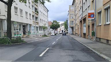 Aufgrund der Bauarbeiten wird es in der Michael Kochstraße zu Verkehrsbehinderungen kommen. 