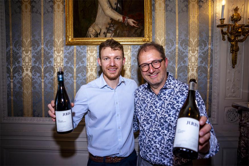 Axel und Gregor Stiglmar vom Weingut Juris.
