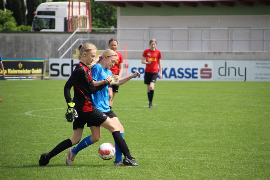Oberloisdorfs Mädls in Parndorf erst im Halbfinale gestoppt