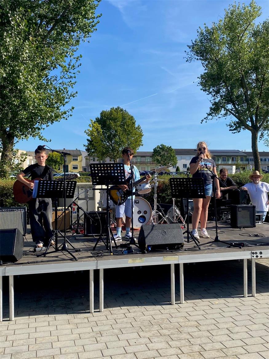 Junge Musiktalente beim PODOsound Festival