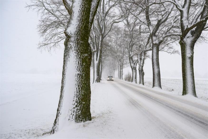 Bei Schneefall flüchtete ein Alkolenker vor der Polizei