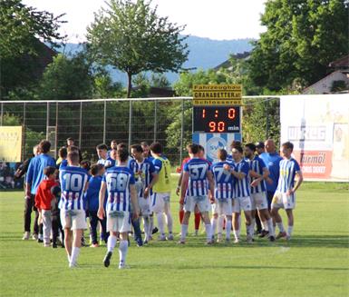 Bei den Spielerin von St. Margarethen herrschte Erleichterung nach dem Sieg gegen Neudorf/Parndorf Juniors