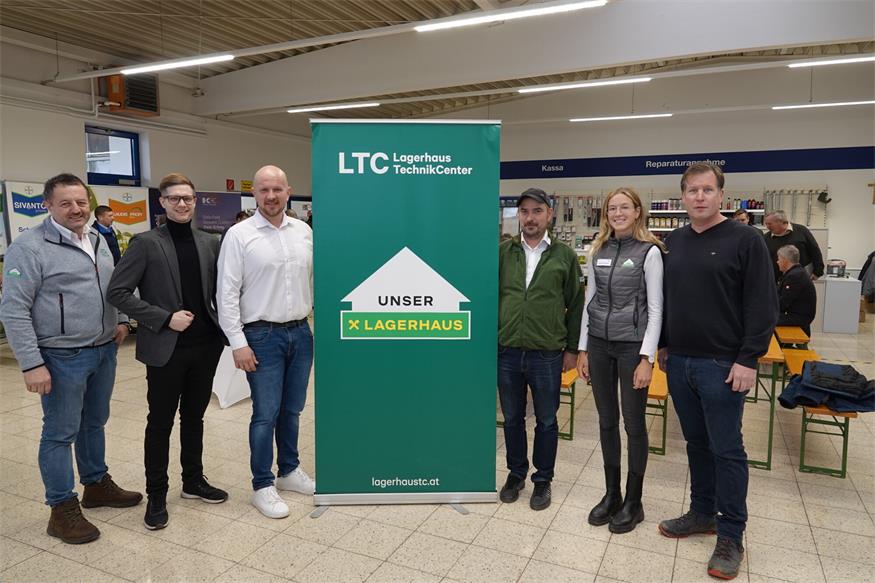 Bei der ersten Auflage durfte sich das Team des Raiffeisen Lagerhauses rund um Franz Szendi, Spartenleiter Florian Sailer, Dennis und Daniel Mersits, Victoria Hochmayer und Obmann Alfred Vukovich über viele Besucher freuen.