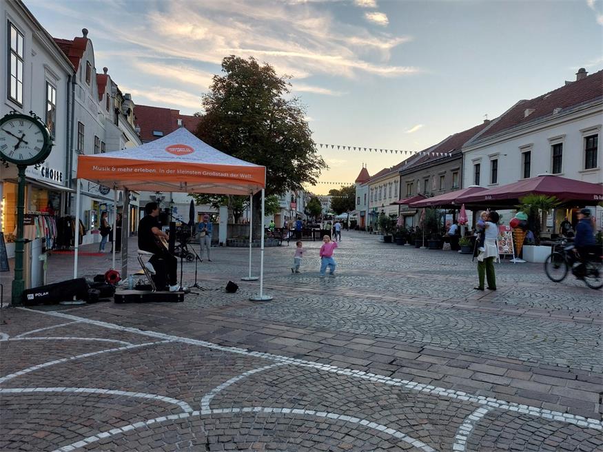 Beim Abendshopping am 18. September wirkte die Fußgängerzone leer.