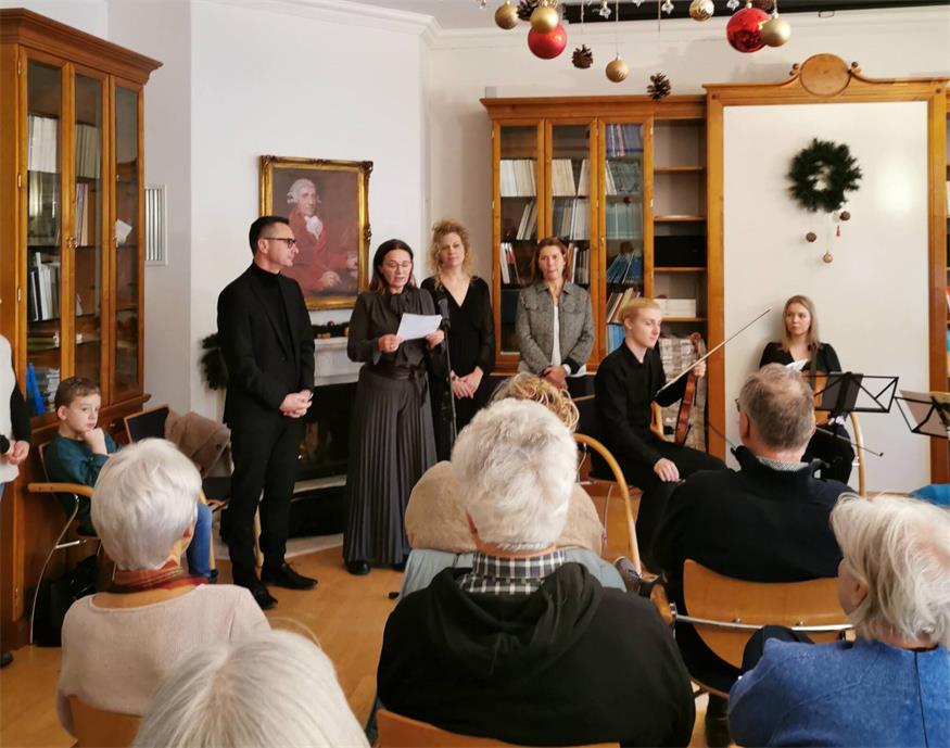 Beim Neujahrsempfang im Haydn-Haus wurde das Programm für 2026 vorgestellt.