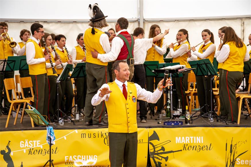 Beim Seepromenadenfest des Musikvereins wird von Freitagabend bis zum Frühschoppen am Sonntag gefeiert.