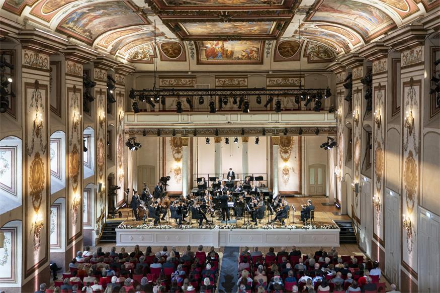 Berliner Philharmonika im Schloss Esterházy. 