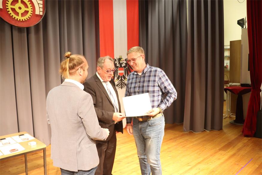 Randvoller Martinihof: Festakt zum Nationalfeiertag in Neudörfl