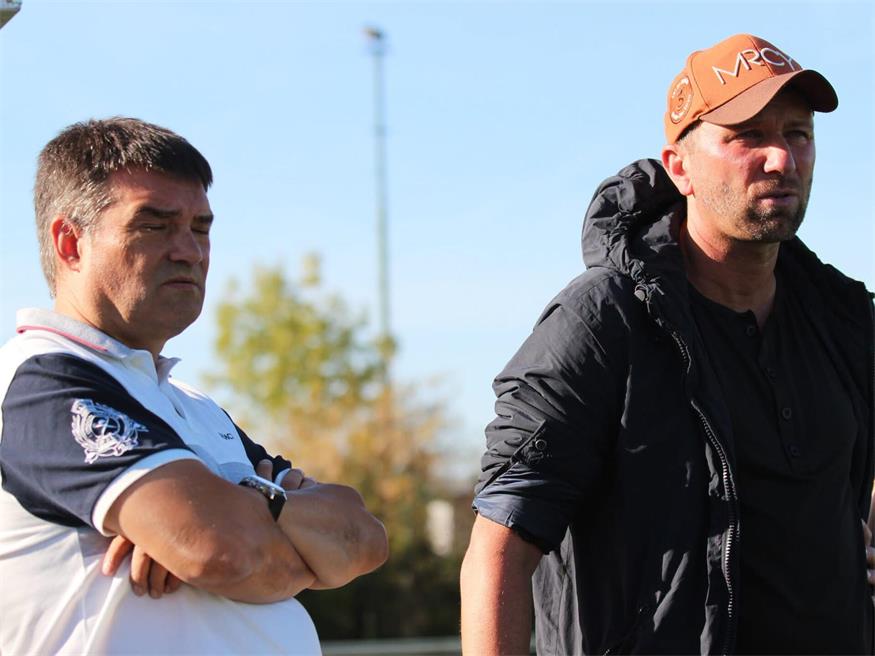 Bernhard Rainprecht, heute Sportchef, war vor 27 Jahren Trainer. Patrick Kasuba (r.) betreut die Mönchhofer heute.