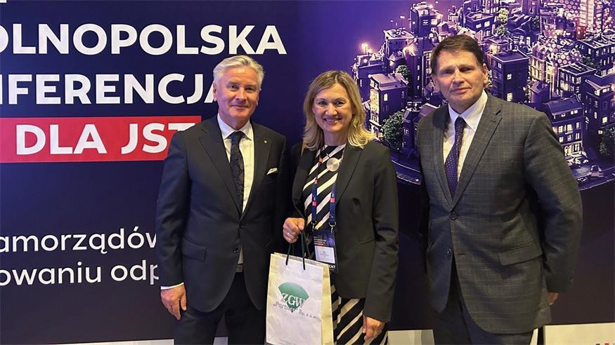 Bettina Zentgraf bei der BGK-Konferenz in Polen.
