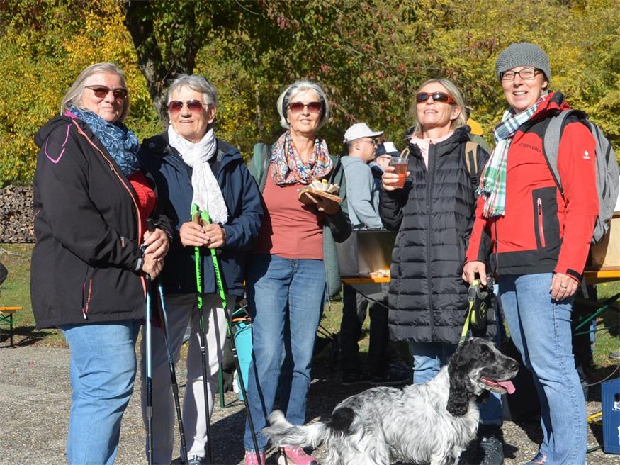 Fünf Vereine, ein Wandertag