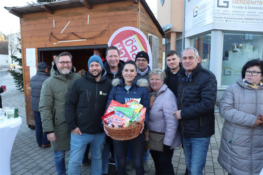 Charity-Punschstand der SPÖ Rohrbach für das „Kinderhospiz Netz“