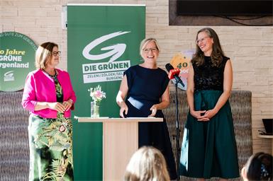 40 Jahre Grüne Burgenland: Rückblick und Blick in die Zukunft
