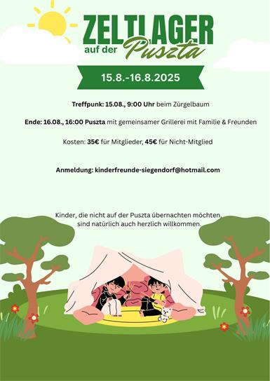 Bunter Ferienspaß mit den Kinderfreunden Siegendorf