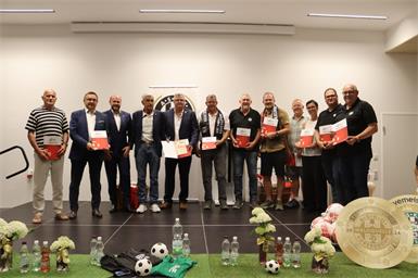 100 Jahre im Zeichen des runden Leders in Kobersdorf