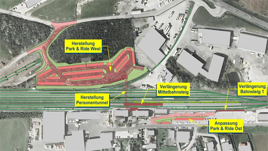 Wulkaprodersdorf: Schienenersatzverkehr wegen Bauarbeiten am Bahnhof 