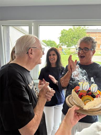 Friedrich Fritscher feierte seinen 100. (!) Geburtstag beim HNO-Arzt