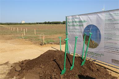 Agri-PV-Kraftwerk in Parndorf nutzt Sonne, Wind und Landwirtschaft