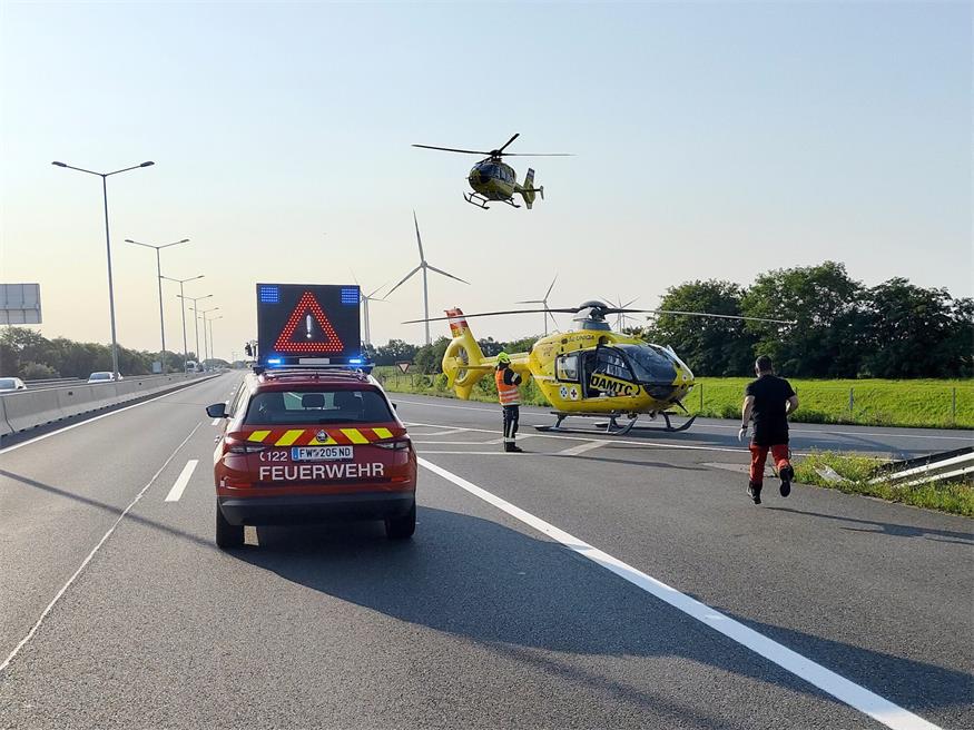 Schwerer Verkehrsunfall auf der A4 forderte vier Verletzte 