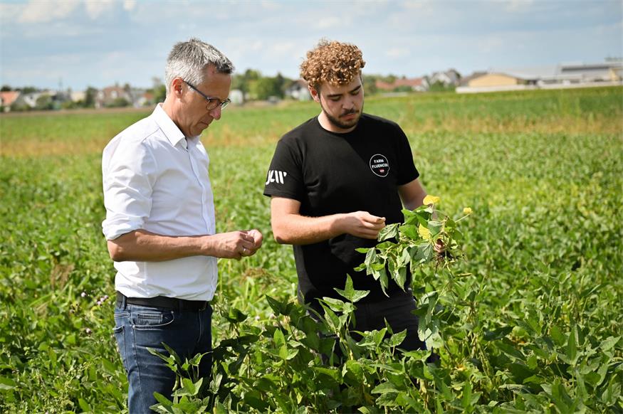 Farmfluencer „Bauaranger“ bekam Besuch vom Bauernbund-Präsident 