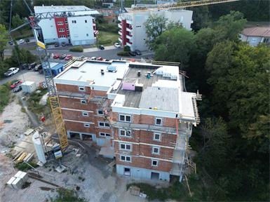 OSG-Projekt Tannenäcker: 16 Wohnungen in Oberpullendorf unter Dach