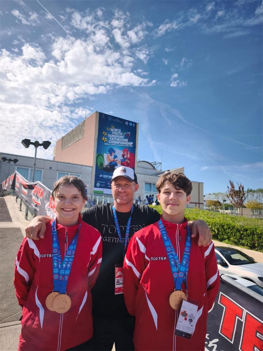 Nachwuchs-EM in Jesolo: Dreimal Bronze für die KBC Rohrbach-Crew 