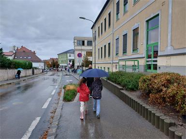 „Kein Verkehrschaos vor der Schule“